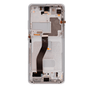 Samsung Galaxy S21 Ultra Premium Glass Screen OLED Assembly w/ Frame (Phantom Silver)