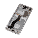 Samsung Galaxy S21 Ultra Premium Glass Screen OLED Assembly w/ Frame (Phantom Silver)