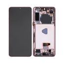 Samsung Galaxy S21 Plus Premium Glass Screen OLED Assembly w/ Frame (Phantom Violet)