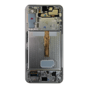 Samsung Galaxy S22 Plus Premium Glass Screen OLED Assembly w/ Frame (Phantom White)