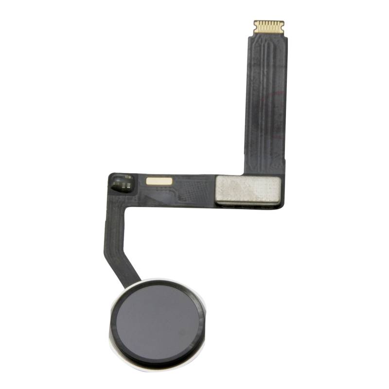 iPad Pro 9.7" Home Button With Fingerprint Scanner Flex Cable - Black