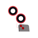 iPhone 14 / 14 Plus Rear Back Camera Lens w/ Bracket and Bezel - Red
