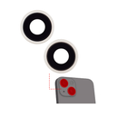 iPhone 14 / 14 Plus Rear Back Camera Lens w/ Bracket and Bezel - Starlight