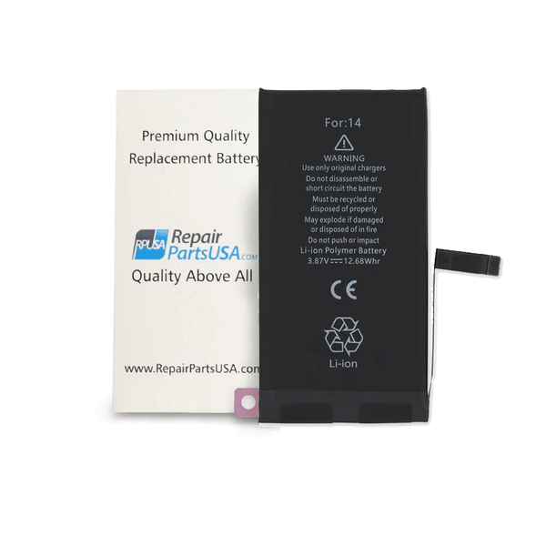 iPhone 14 Premium Replacement Battery w/ Adhesive