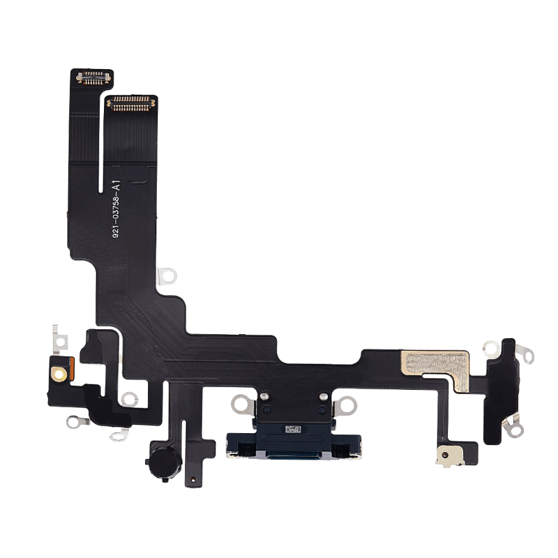 iPhone 14 Charging Port Connector Flex Cable - Midnight
