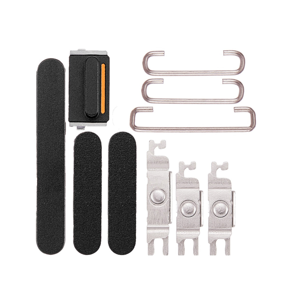 iPhone 14 Plus Hard Buttons (Power / Volume / Vibrate) - Midnight Black iPhone 14 Plus Hard Buttons (Power / Volume / Vibrate) - Midnight Black