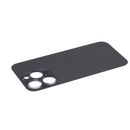 iPhone 14 Pro Back Glass Battery Cover Glass w/ adhesive (Large Camera Hole) (Space Black)