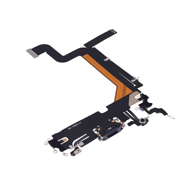 iPhone 14 Pro Max Charging Port Connector Flex Cable - Deep Purple