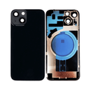 iPhone 14 Plus Back Glass Battery Cover Glass w/ Magsafe Magnet / Camera Lens / Camera Bezel / Metal Plate (Midnight)