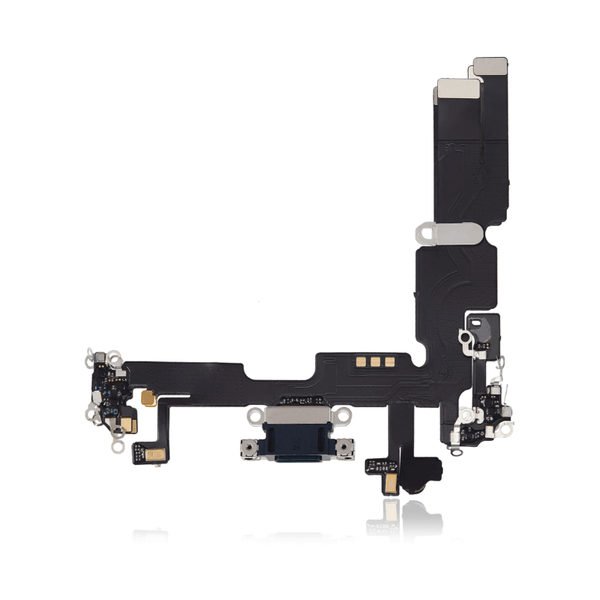 iPhone 14 Plus Charging Port Connector Flex Cable - Midnight