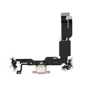 iPhone 15 Plus Charging Port Connector Flex Cable - Pink