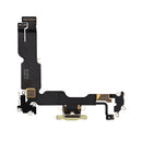 iPhone 15 Plus Charging Port Connector Flex Cable - Yellow