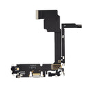 iPhone 15 Pro Max Charging Port Connector Flex Cable (White Titanium)