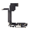 iPhone 15 Pro Max Charging Port Connector Flex Cable (White Titanium)