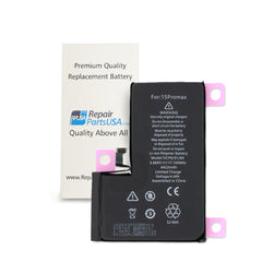iPhone 15 Pro Max Premium Replacement Battery w/ Adhesive