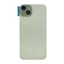 iPhone 15 Plus Back Glass Battery Cover Glass w/ Magsafe Magnet / Camera Lens / Camera Bezel / Metal Plate (Green)
