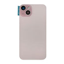 iPhone 15 Plus Back Glass Battery Cover Glass w/ Magsafe Magnet / Camera Lens / Camera Bezel / Metal Plate (Pink)