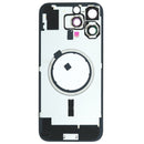 iPhone 16 Pro Max Back Glass Battery Cover with Frame / Magsafe Magnet / Camera Lens / Camera Bezel / Metal Plate (Black Titanium)