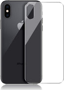 iPhone XS MAX Clear Back Housing Tempered Glass Protector