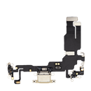 iPhone 15 Charging Port Connector Flex Cable - Yellow