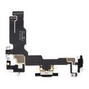 iPhone 15 Charging Port Connector Flex Cable - Black