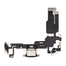 iPhone 15 Charging Port Connector Flex Cable - Black