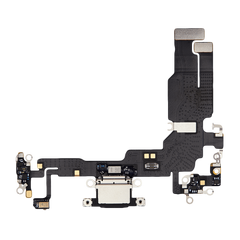 iPhone 15 Charging Port Connector Flex Cable - Black