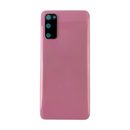 Samsung Galaxy S20 Back Glass with Camera Lens and Adhesive (Pink)
