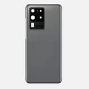 Samsung Galaxy S20 Ultra Back Glass with Camera Lens and Adhesive (Gray)