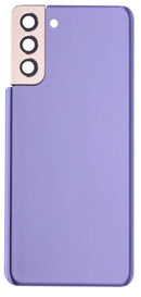 Samsung Galaxy S21 Back Glass with Camera Lens and Adhesive (Violet