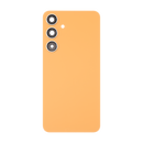 Samsung Galaxy S24 Plus Back Glass with Camera Lens and Adhesive (Orange)