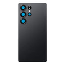 Samsung Galaxy S25 Ultra Back Glass with Camera Lens and Adhesive (Black)