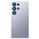 Samsung Galaxy S25 Ultra Back Glass with Camera Lens and Adhesive (Blue)