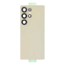 Samsung Galaxy S25 Ultra Back Glass with Camera Lens and Adhesive (Cream)