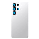 Samsung Galaxy S25 Ultra Back Glass with Camera Lens and Adhesive (Silver)