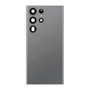 Samsung Galaxy S22 Ultra Back Glass with Camera Lens and Adhesive (Graphite)
