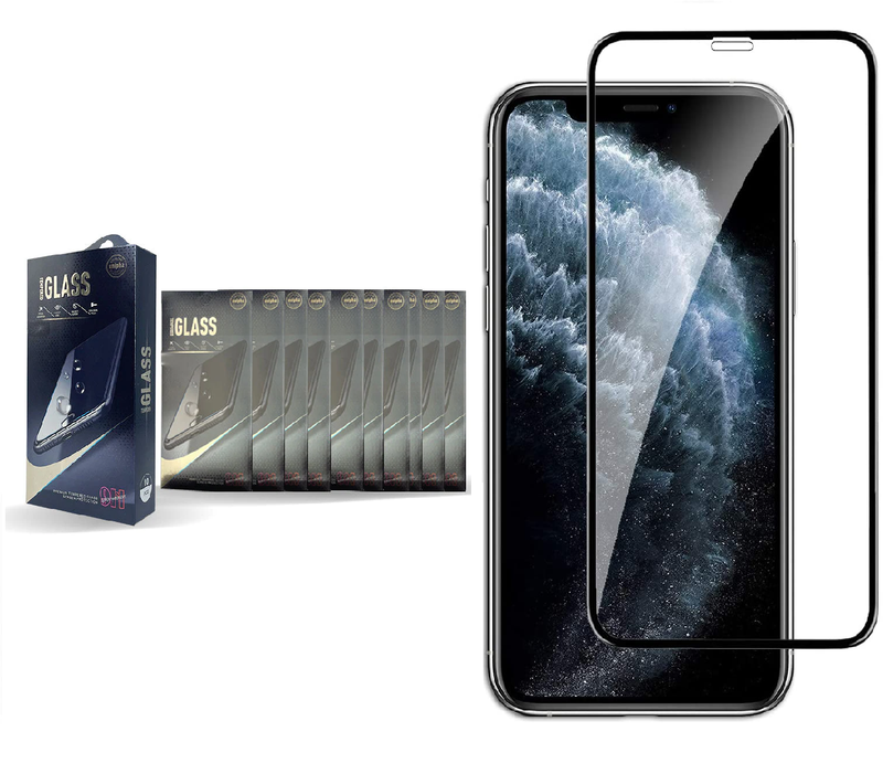 NEW'C 2 Stuks Screenprotector Voor IPhone XS Max En IPhone 11 Pro Max - 6.5 Inch - 0.33 Mm Gehard Glas - 9H Krasbestendig - Ultrasoon Transparant - Luchtbelvrije Installatie