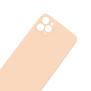 iPhone 11 Pro Battery Cover Glass With Adhesive (Gold) (Large Camera Hole)