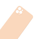 iPhone 11 Pro Max Battery Cover Glass With Adhesive (Gold) (Large Camera Hole)