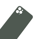 iPhone 11 Pro Max Battery Cover Glass With Adhesive (Midnight Green) (Large Camera Hole)