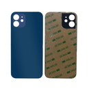 iPhone 12 Blue Battery Cover Glass With Adhesive (Large Camera Hole)