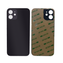 iPhone 12 Black Battery Cover Glass With Adhesive (Large Camera Hole)