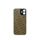iPhone 12 Mini White Battery Cover Glass With Adhesive (Large Camera Hole)