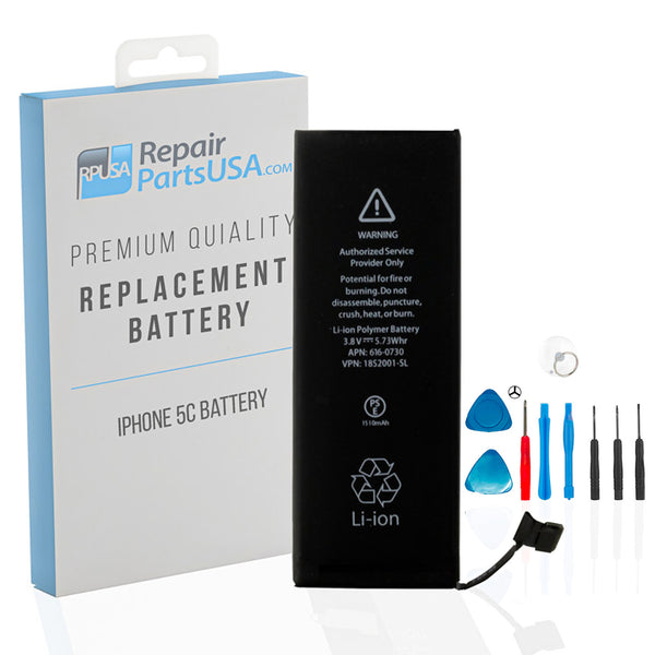iPhone 5C Premium Battery Replacement Kit + Tools