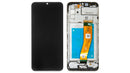 Samsung Galaxy A02S (A205 / 2020) LCD and Digitizer Glass Screen Replacement (W/FRAME) (Black) (US Version)