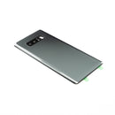 Samsung Galaxy Note 8 Glass Back Cover with Camera Lens Cover and Adhesive(Silver)