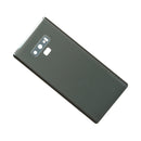 Samsung Galaxy Note 9 Glass Back Cover with Camera Lens Cover and Adhesive(Silver)