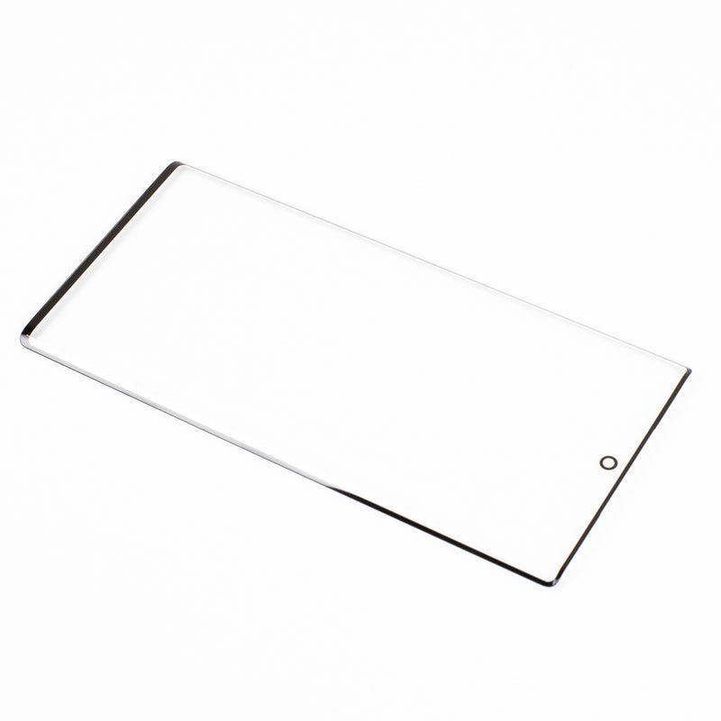 Samsung Galaxy Note 10 Black Front Glass Only Replacement