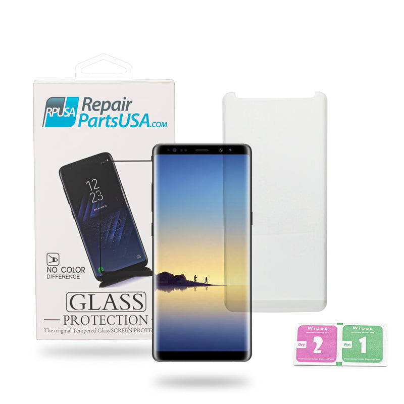 Samsung Galaxy Note 8 Clear Curved Tempered Glass Screen Protector