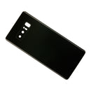 Samsung Galaxy Note 8 Glass Back Cover with Camera Lens Cover and Adhesive(Black)